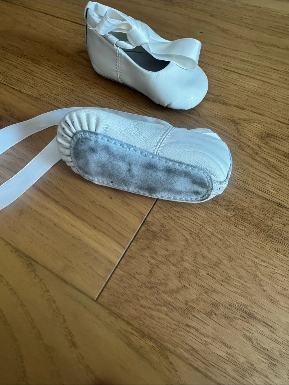 Designer Touch White Leather Bow Shoes Size 4 | Baby Girls Wedding